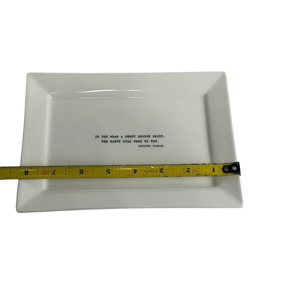 dorothy parker restoration hardware trinket plate room decor - Picture 4 of 6